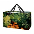 thumbnail image 1 of Tropical Plants Large Capacity Reusable Foldable Beach Bag | Oxford Cloth Beach Bag, Laundry Organizer, and Decorative Box, 1 of 7