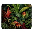 thumbnail image 1 of Tropical Plants Square Desk Mat Gaming Mouse Pad, 8.3x9.8 Inch Non-Slip Rubber Bottom Printed Design - Suitable for Office and Gaming, 1 of 6