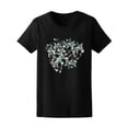 thumbnail image 1 of Tropical Plants T-Shirt Women -Image by Shutterstock, Female Medium, 1 of 2