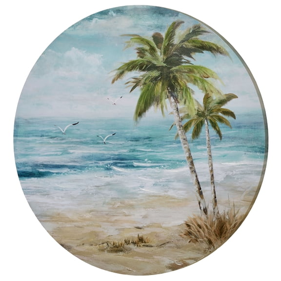 Tropical Repose Canvas Wall Art Multi Cool One Size