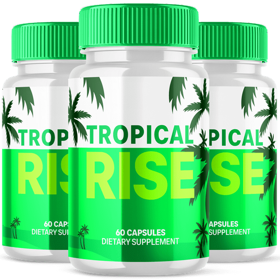 Tropical Rise Mens Support Formula Pills Advanced Prostate Support 180 Capsules