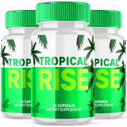 Tropical Rise Mens Support Formula Pills Advanced Prostate Support 180 Capsules