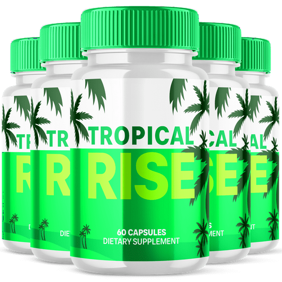 Tropical Rise Mens Support Formula Pills Advanced Prostate Support 300 Capsules