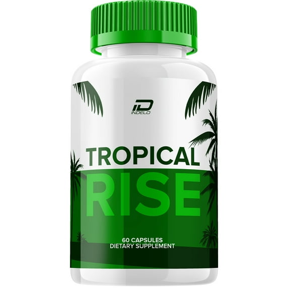 Tropical Rise for Men Capsules – Tropical Rise Vitamin Complex Pills, Energy, 1 Pack, 60 Capsules