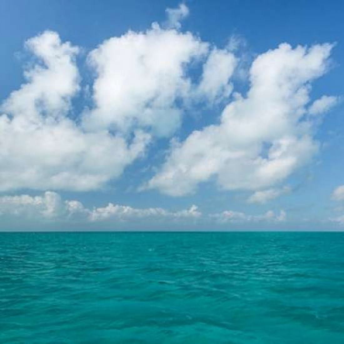 Tropical Seascape I Canvas Art - Kathy Mahan (24 x 24)