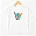 thumbnail image 1 of Tropical Shaka Hand Sign Aloha Boys Graphic Tees Hawaiian Beach Kids T-Shirt 100% Cotton Short Sleeve Tops Ages 4-13Y, 1 of 5