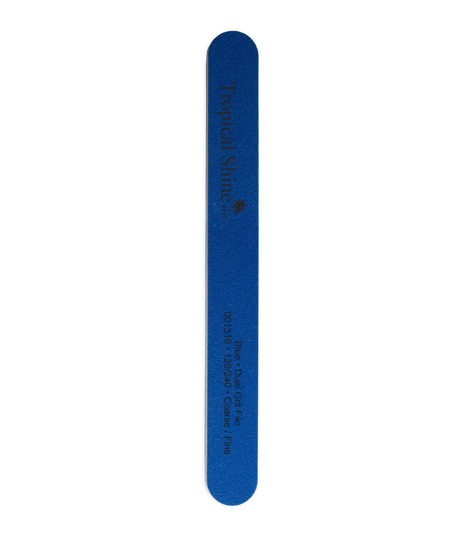 Tropical Shine Nail File Dual Grit File BLUE 120/240 (Coarse/ Fine) 7