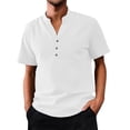 thumbnail image 1 of Tropical Shirts Holiday Hawaiian Short Sleeve Men Lapel Button Down 3d Printed Shirt Lapels Shirts Classic Breathable Tees T Shirt Summer Shirts Men, 1 of 5