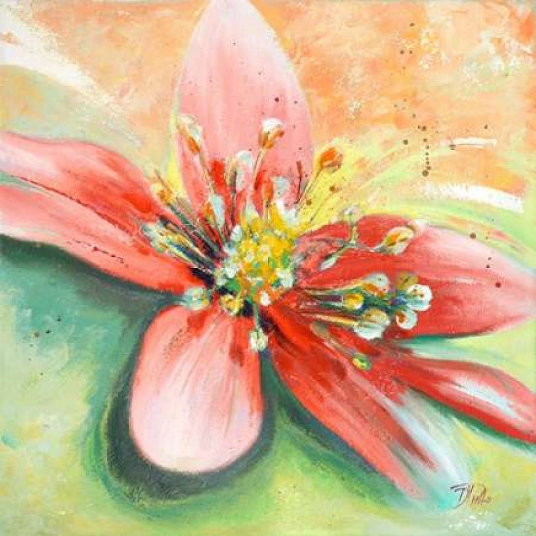 Tropical Splendor I Canvas Art - Patricia Pinto (24 x 24)