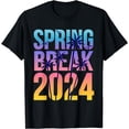 thumbnail image 1 of Tropical Spring Break 2024 Palm Tree Beach Vacation Trip T-Shirt, 1 of 4