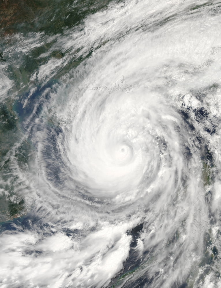 Tropical Storm Chanchu Canvas Art - Stocktrek Images (25 x 32)