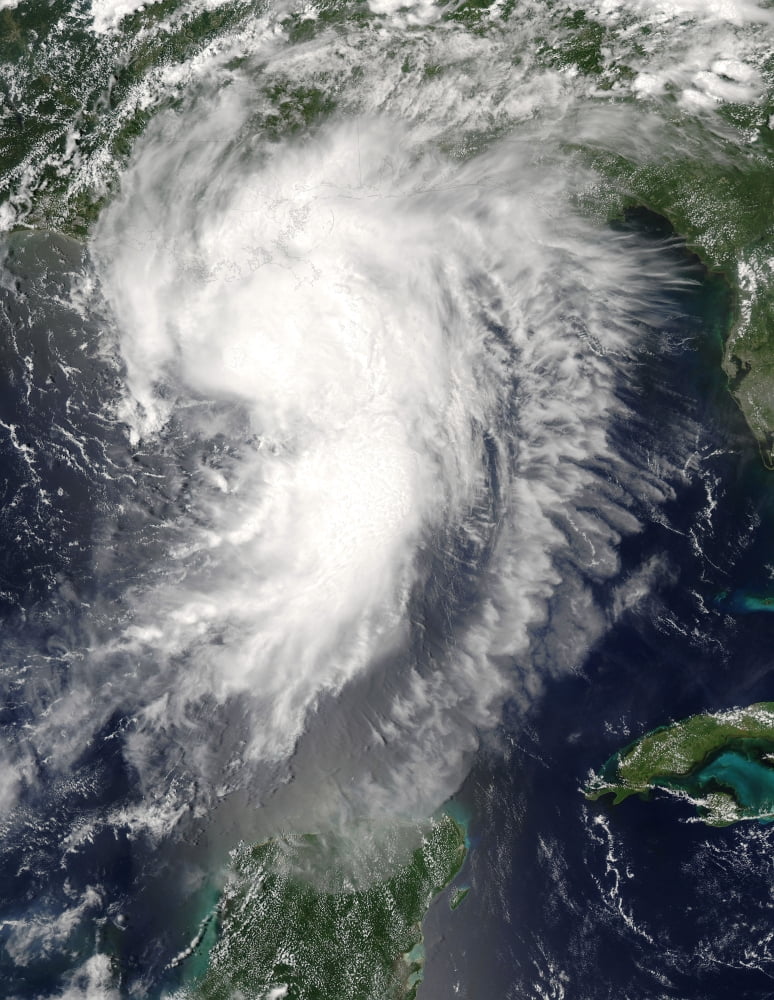 Tropical Storm Cindy Canvas Art - Stocktrek Images (25 x 32)
