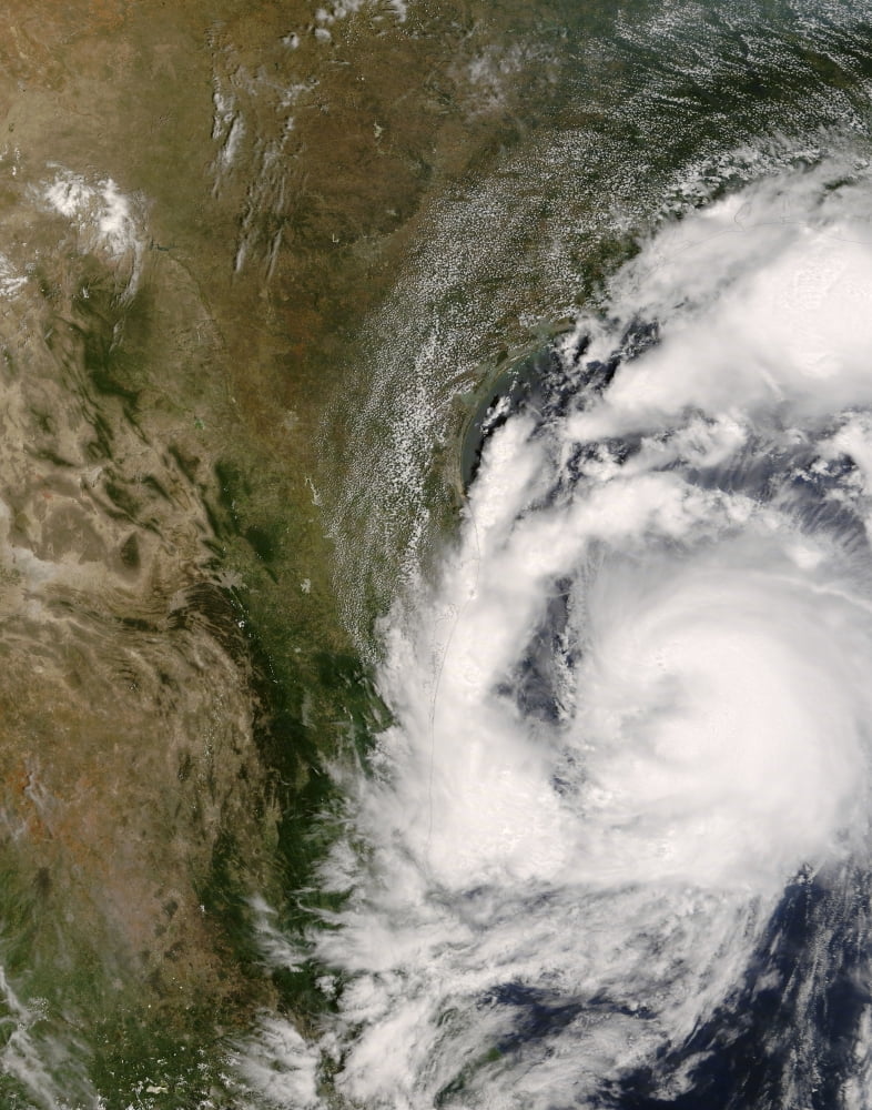 Tropical Storm Dolly Canvas Art - Stocktrek Images (25 x 32)