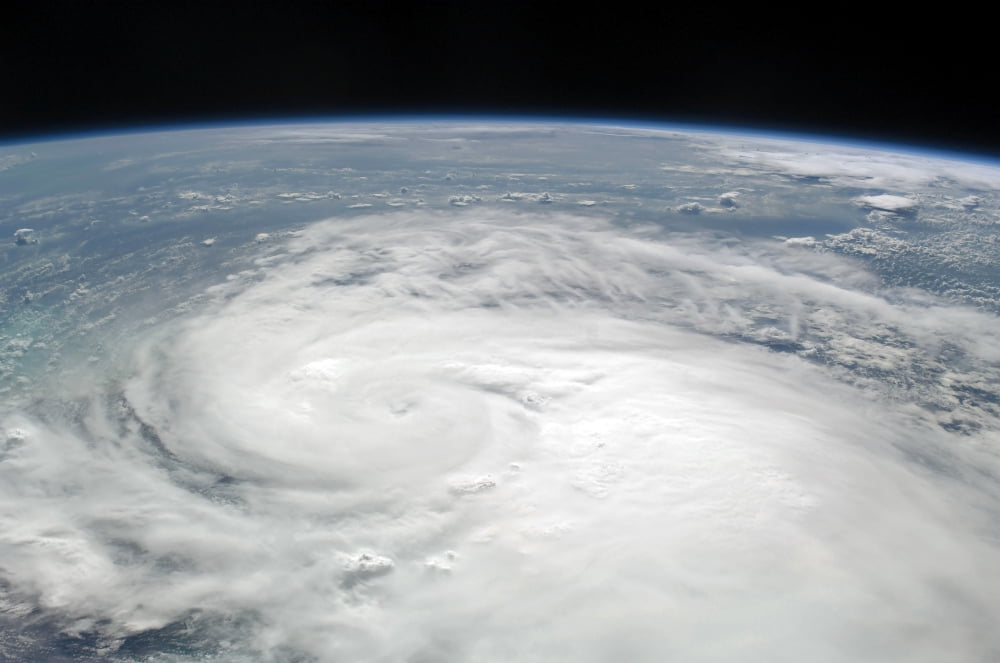 Tropical Storm Fay Canvas Art - Stocktrek Images (34 x 23)