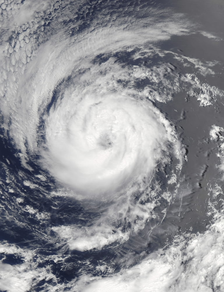 Tropical Storm Guillermo Canvas Art - Stocktrek Images (25 x 33)