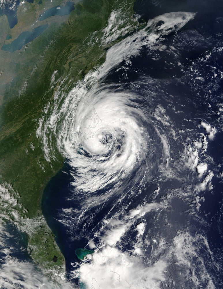Tropical Storm Gustav Canvas Art - Stocktrek Images (25 x 32)