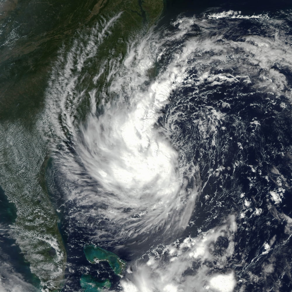 Tropical Storm Gustav Canvas Art - Stocktrek Images (28 x 28)