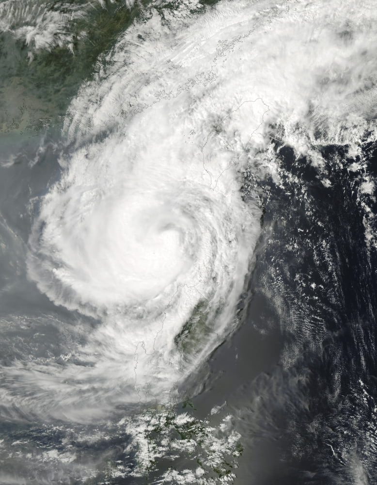 Tropical Storm Parm Canvas Art - Stocktrek Images (25 x 32)