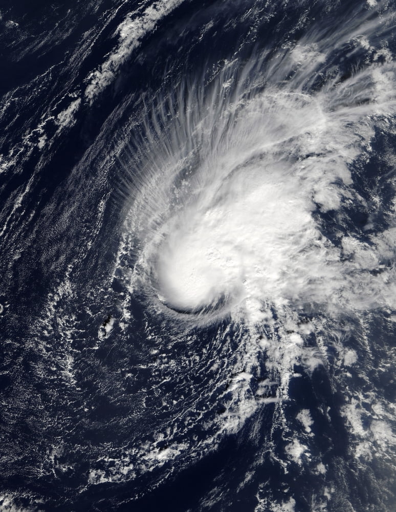 Tropical Storm Zeta Canvas Art - Stocktrek Images (25 x 32)