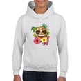 thumbnail image 1 of Tropical Summer Hawaiian Fun Icon Youth's Hoodie, 1 of 4