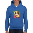 thumbnail image 1 of Tropical Summer Hawaiian Fun Icon Youth's Hoodie, 1 of 4