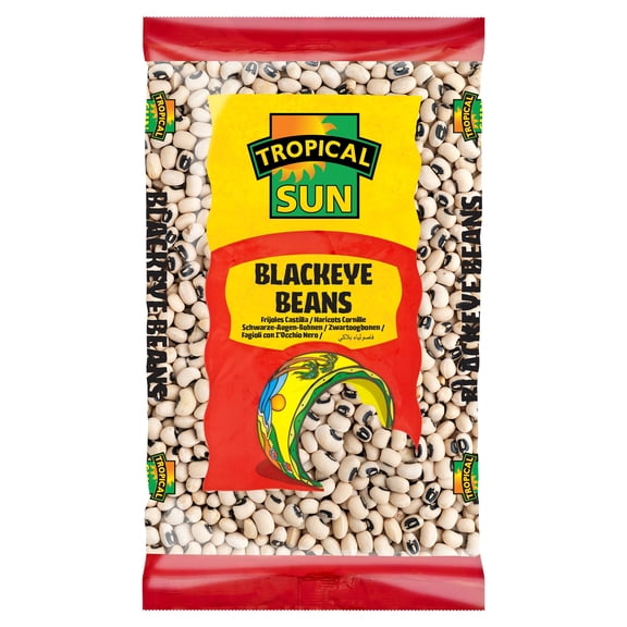 Tropical Sun Blackeye Beans 500g, Imported from Britain