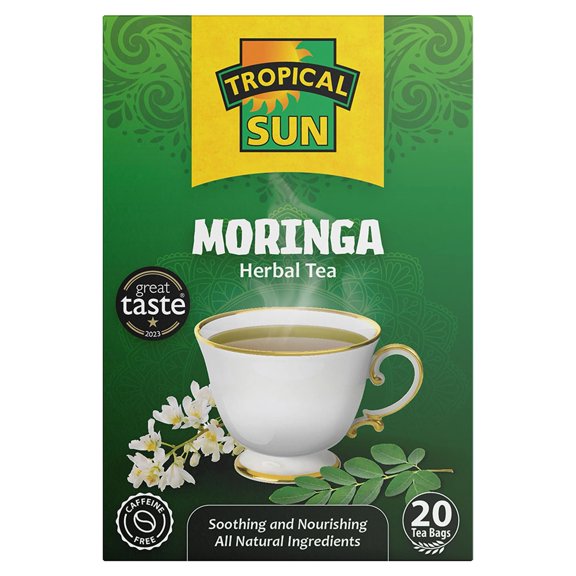 Tropical Sun Moringa Tea 30g, Imported from Britain
