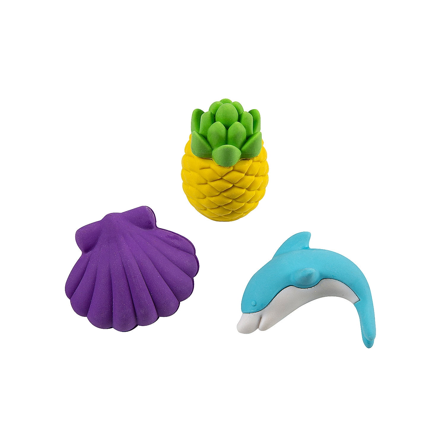 Tropical Surprise Inside Erasers
