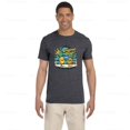 thumbnail image 1 of Tropical Tango Template Fun Dance Vibes Latin Music Rhythm Party Island Tee, for unisex up to 5XL., 1 of 3