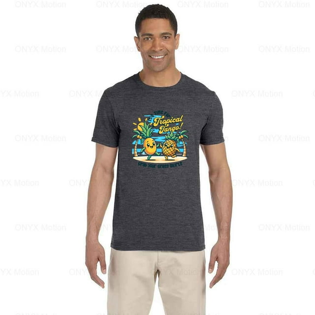 Tropical Tango Template Fun Dance Vibes Latin Music Rhythm Party Island Tee, for unisex up to 5XL.