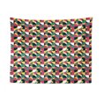 thumbnail image 1 of Tropical Tapestry, Pattern of Japanese Cranes and Colorful Exotic Flower Arrangements Retro Feels, Fabric Wall Hanging Decor for Bedroom Living Room Dorm, 2 Sizes, Multicolor, by Ambesonne, 1 of 1