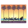 thumbnail image 1 of Tropical Theme Christmas Card 18 Cards & Envelopes, 1 of 3