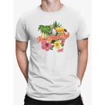 thumbnail image 1 of Tropical Toucan Paradise Vacation Graphic Men's T-shirt, 1 of 3