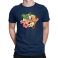 thumbnail image 1 of Tropical Toucan Paradise Vacation Graphic Men's Tshirt, 1 of 4