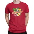 thumbnail image 1 of Tropical Toucan Paradise Vacation Graphic Men's Tshirt, 1 of 4