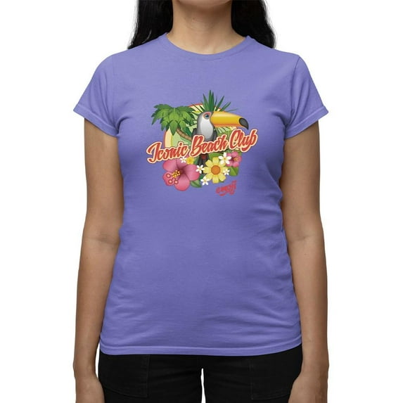 Tropical Toucan Paradise Vacation Graphic Women's T-shirt