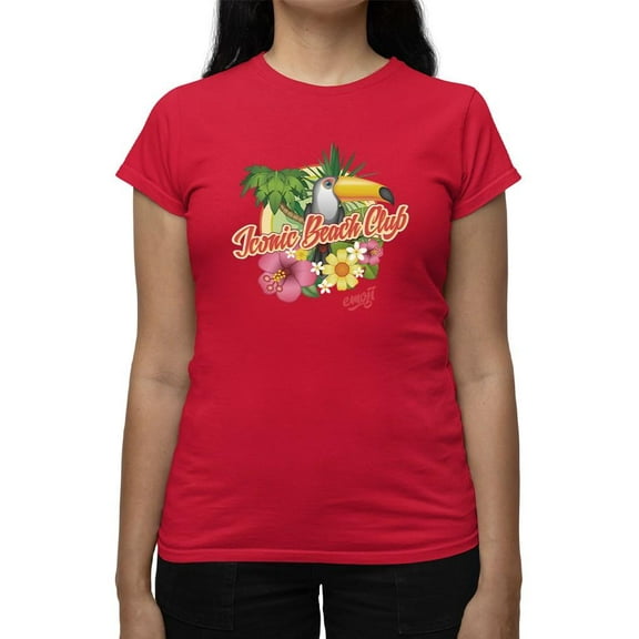 Tropical Toucan Paradise Vacation Graphic Women's T-shirt