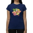 thumbnail image 1 of Tropical Toucan Paradise Vacation Graphic Women's T-shirt, 1 of 4