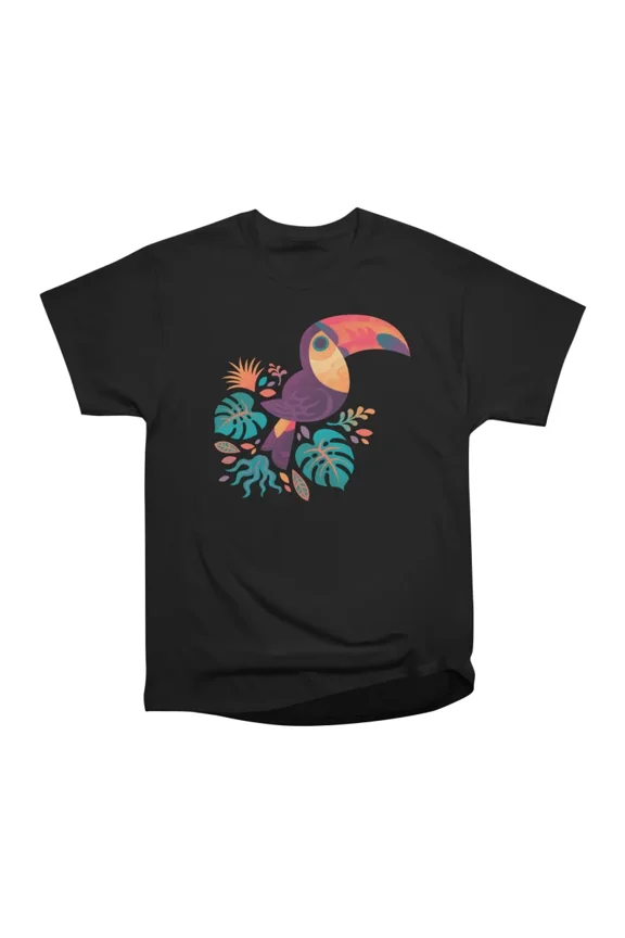 Tropical Toucan T-Shirt Tee Gift For Him Merch For Her Apparel For Friend