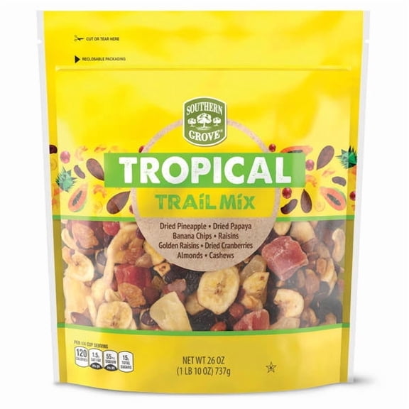 Southern Grove Tropical Trail Mix, 26 oz - Pack of 2
