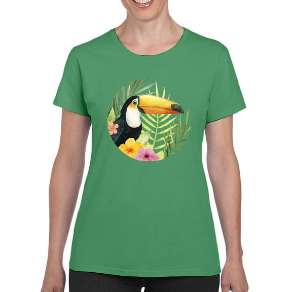 Tropical Treetop Collection C. T-Shirt Women -Grace Popp Designs, Female Medium