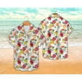thumbnail image 1 of Tropical Trombone Hawaiian Shirt, Trombone Player Button Down Shirt, Summer Hawaiian Shirt, Trombone Lovers Shirt, Trombonist Gift, 1 of 2