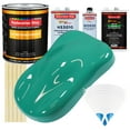thumbnail image 1 of Tropical Turquoise Premium Gallon Kit Low VOC URETHANE BASECOAT Auto Paint Kit, 1 of 5