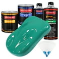 thumbnail image 1 of Tropical Turquoise Quart URETHANE BASECOAT CLEARCOAT Car Auto Body Paint Kit, 1 of 4