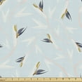 thumbnail image 1 of Ambesonne Tropical Fabric by the Yard Upholstery, Bird of Paradise Pattern, 1 Yard, Pale Blue and Multicolor, 1 of 5