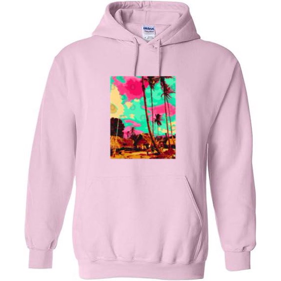 Tropical Vibes Djuka Village Suriname South America Graphic Hoodie