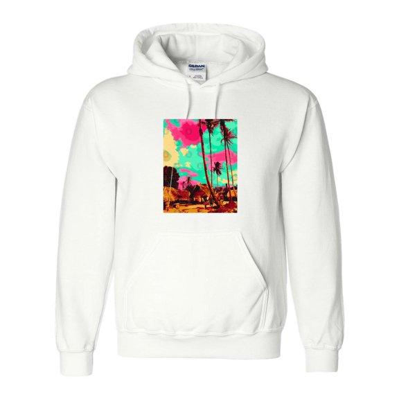 Tropical Vibes Djuka Village Suriname South America Graphic Hoodie