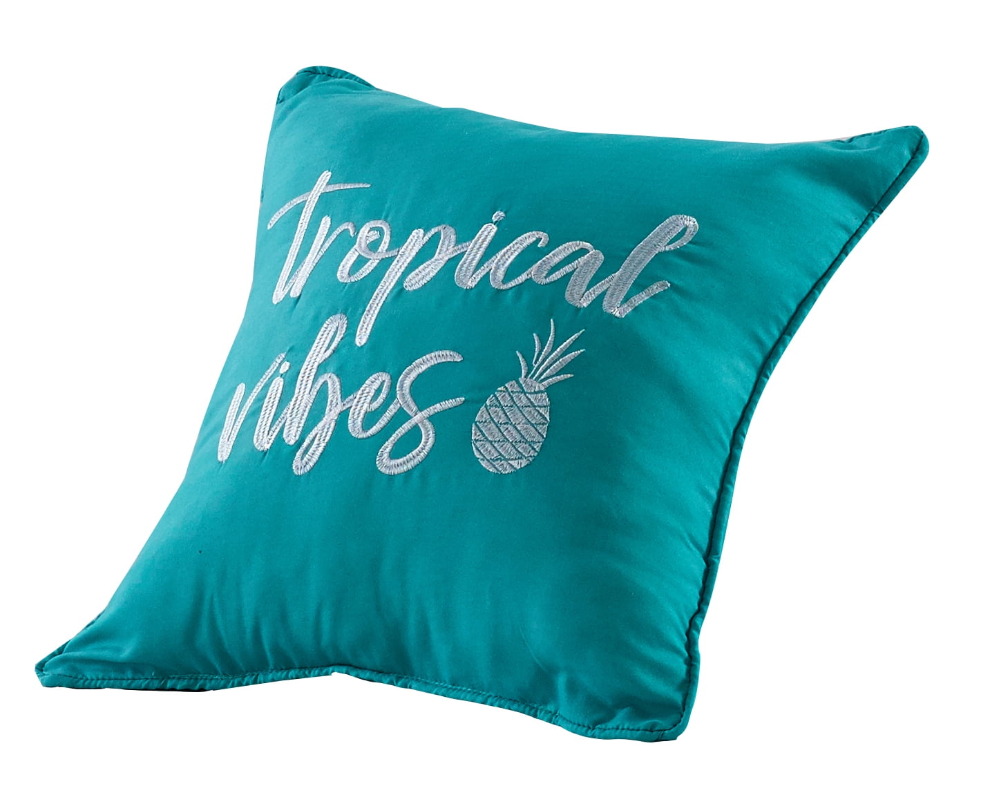 Tropical Vibes Pillow Script