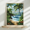 thumbnail image 1 of Tropical Wall Art, Colorful Botanical Prints, Modern Home Decor, Tropical Leaves Wall Decor, Hawaii Wall Art, Tropical Print, Home Decor #1447, 8x12 UNFRAMED, 1 of 3