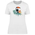 thumbnail image 1 of Tropical Watercolor Toucan T-Shirt Women -Image by Shutterstock, Female Large, 1 of 2